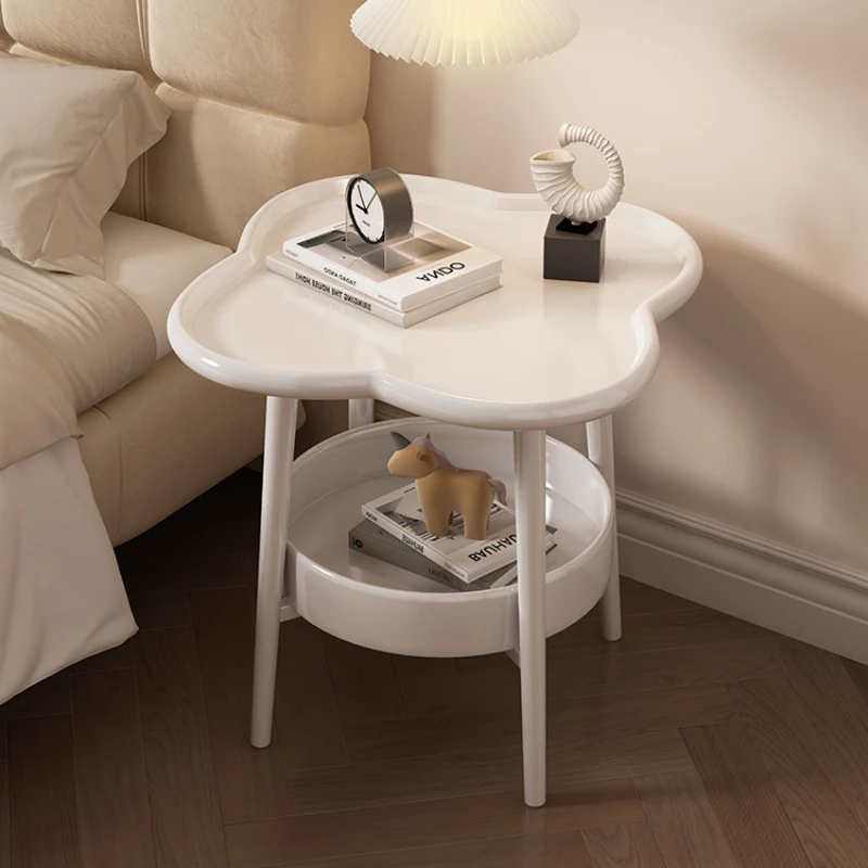 

Nordic Mini Nightstands Rustic Small Space Kids Bedroom Side Table Cute Nightstands Low Plastic Nachttisch Furniture Living Room