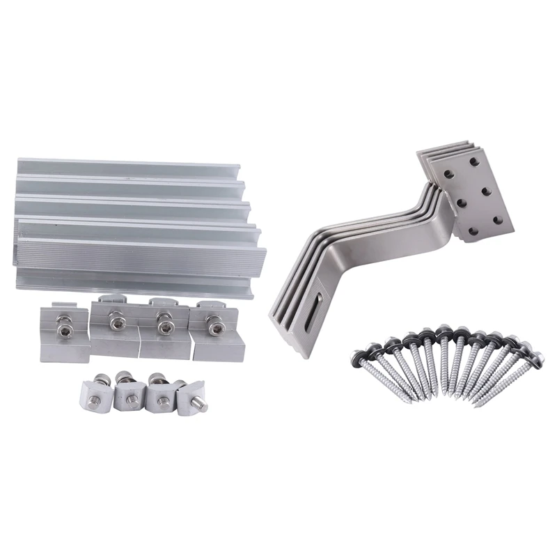 Photovoltaik Solar Stainless Steel Ziegeldach Montage Set Ziegeldach Montageschiene Set Solarmodul