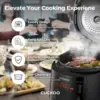 Cuckoo High 6 Cup Electric Heating Pressure Rice Cooker & Warmer – 12 Built-in Programs Including Glutinous (White), Mixed, Brow 3