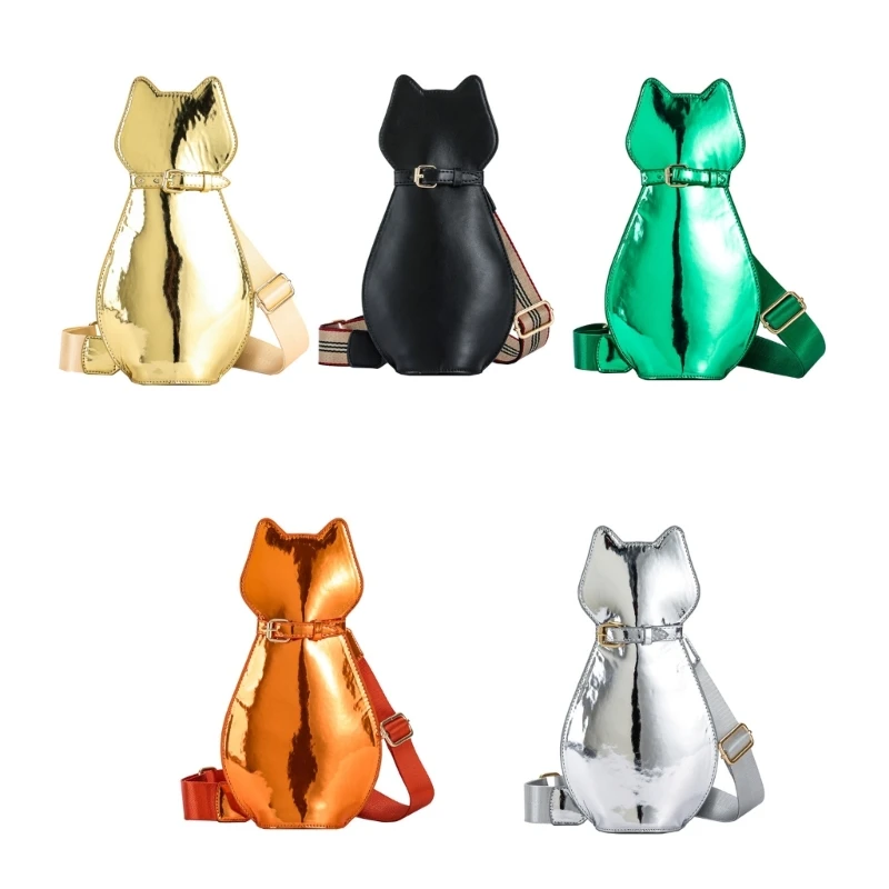 

Small Crossbody Pack PU Leather Shoulder Bag Chest Bag for Everyday Use