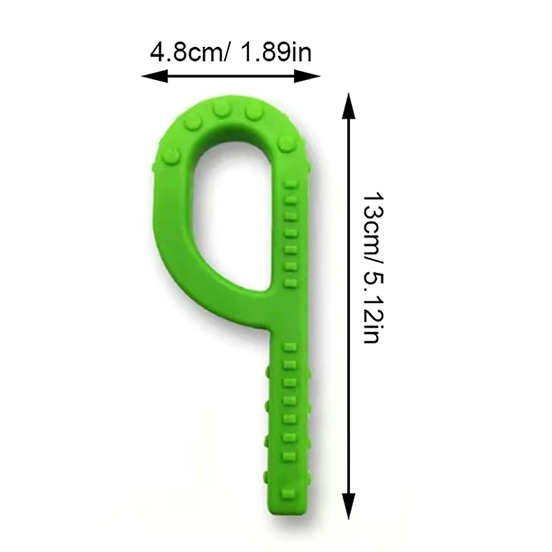 Grading Bite Blocks Chewing Teether For Kids Adult Oral Motor Mandible Bite Force Trainer Autism Sensory Speech Therapy speech therapy teeth massager
