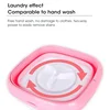 2024 New Washing Machine For Clothes With Dryer Bucket Washing For Socks Underwear Mini Washing Machine With Drying Centrifuge 4