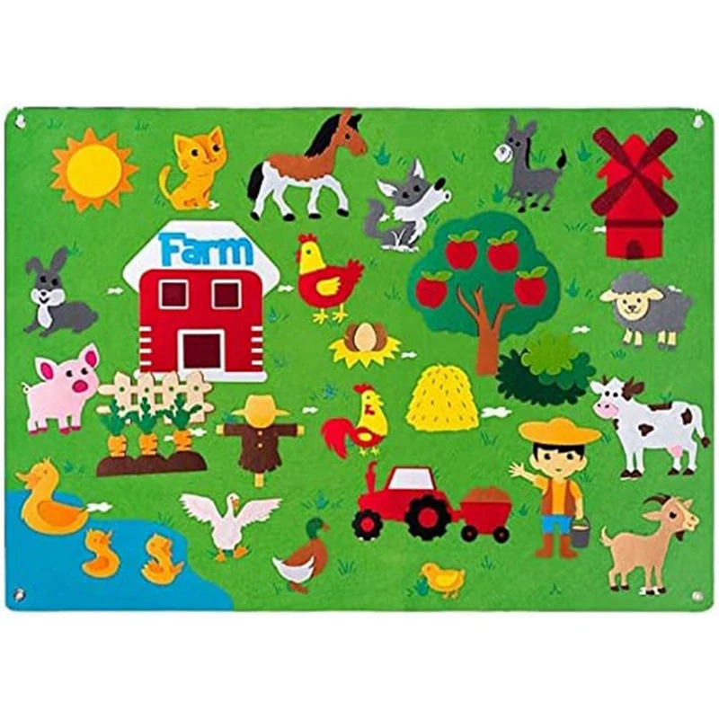 

HOT-Felt Board Children's Education Science Teaching Learning Education Board Preschool Education Children's Teaching Aids