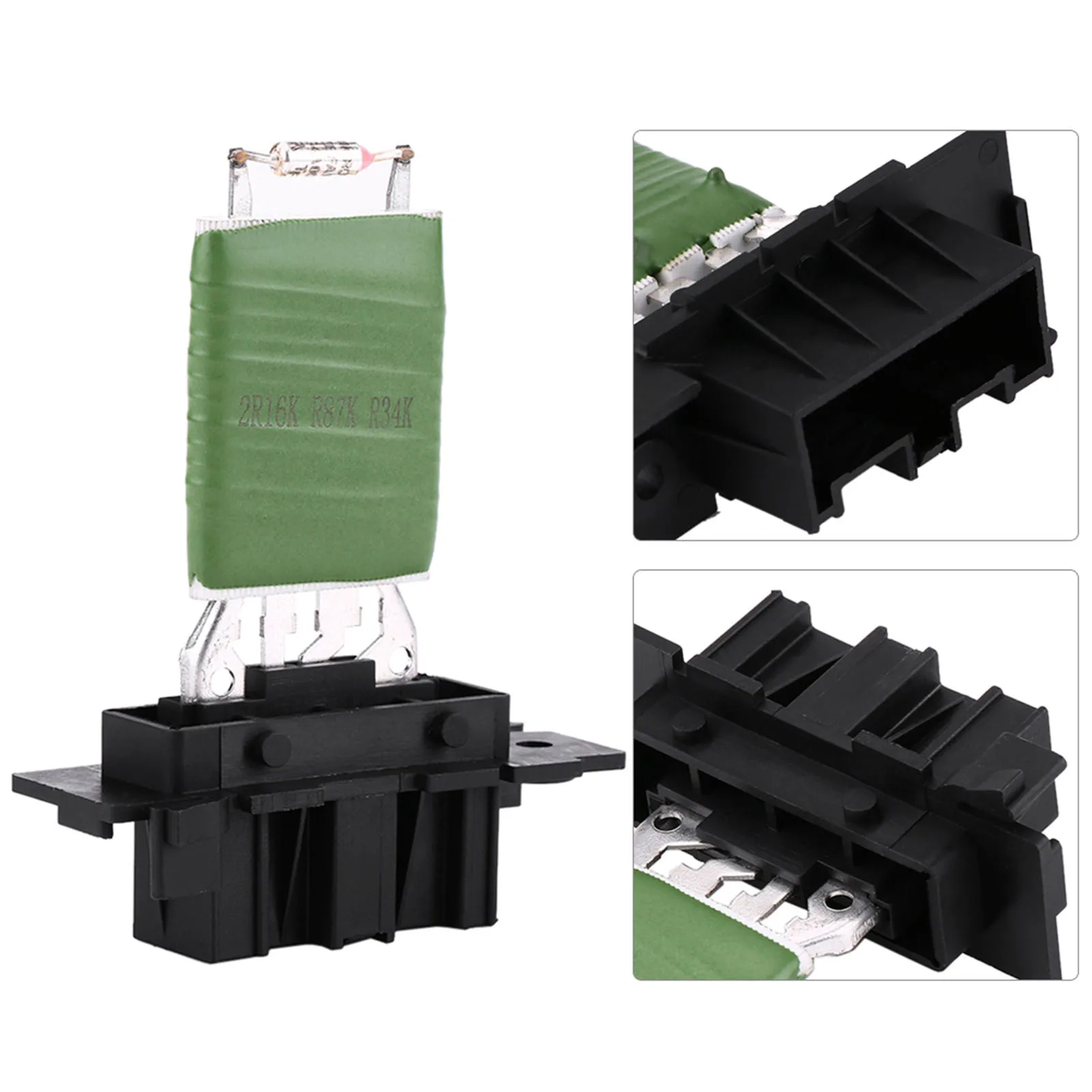 Heater Motor Blower Fan Resistor with Wiring Repair Plug Harness for  Grande Punto Qubo 5