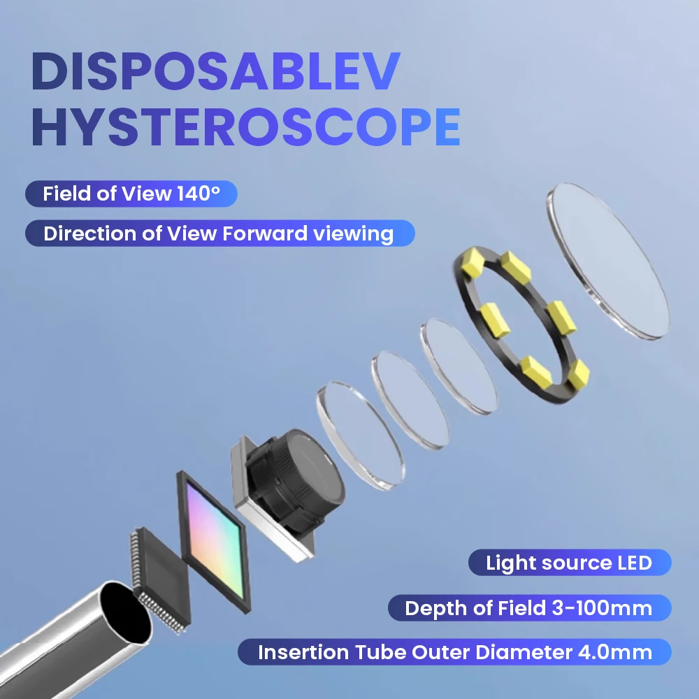 Veterinary Laparoscopic Endoscope Portable Multi-function Flexible Urology Endos