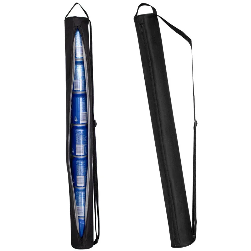

Golf Beer Sleeve Golf Cooler Bag Golf Accessories Beer Sleeve Large Capacity Oxford Cloth Insulated Cooler Sleeve