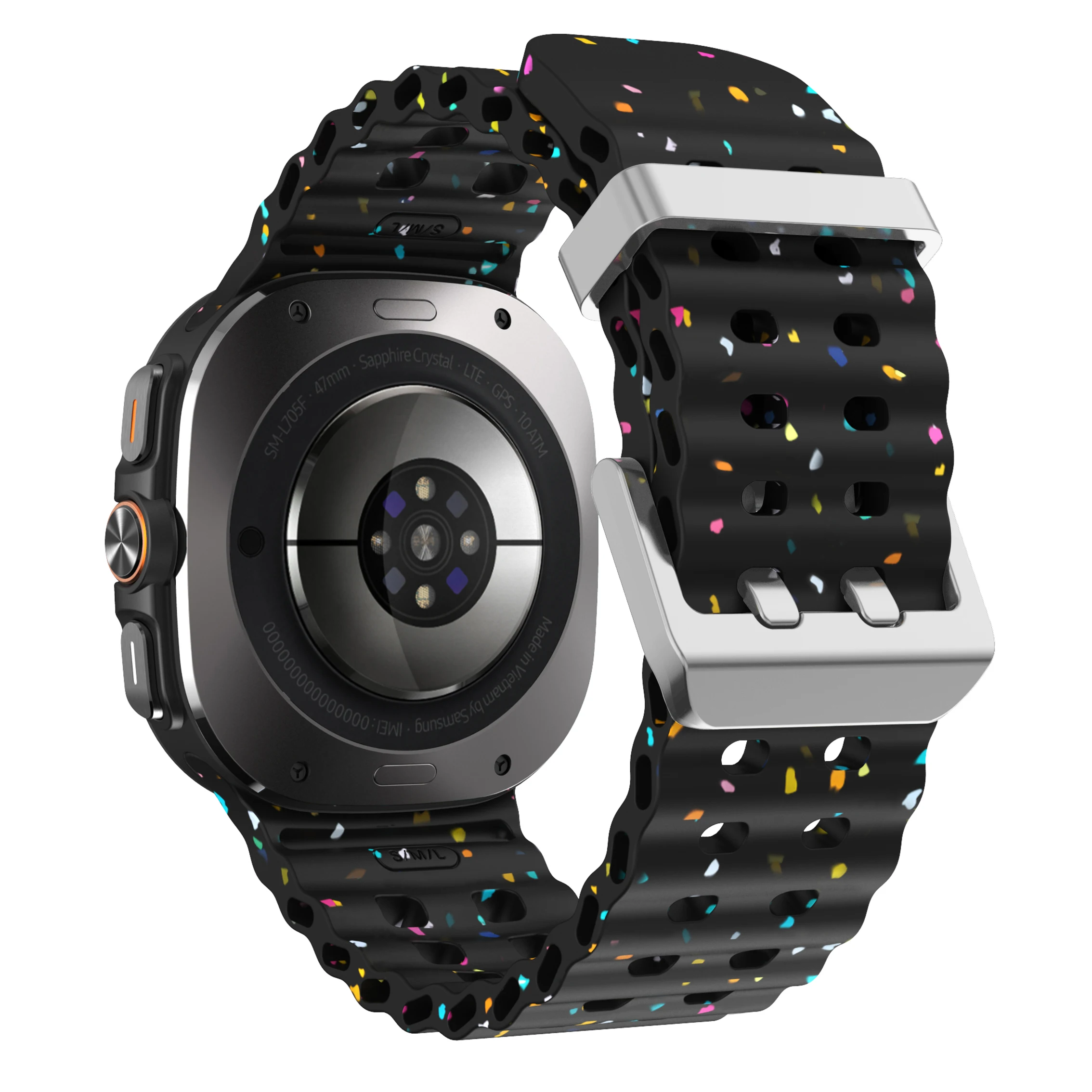 Silicone Sport Strap for Smartwatch - Durable and Comfortable Bracelet Accessory