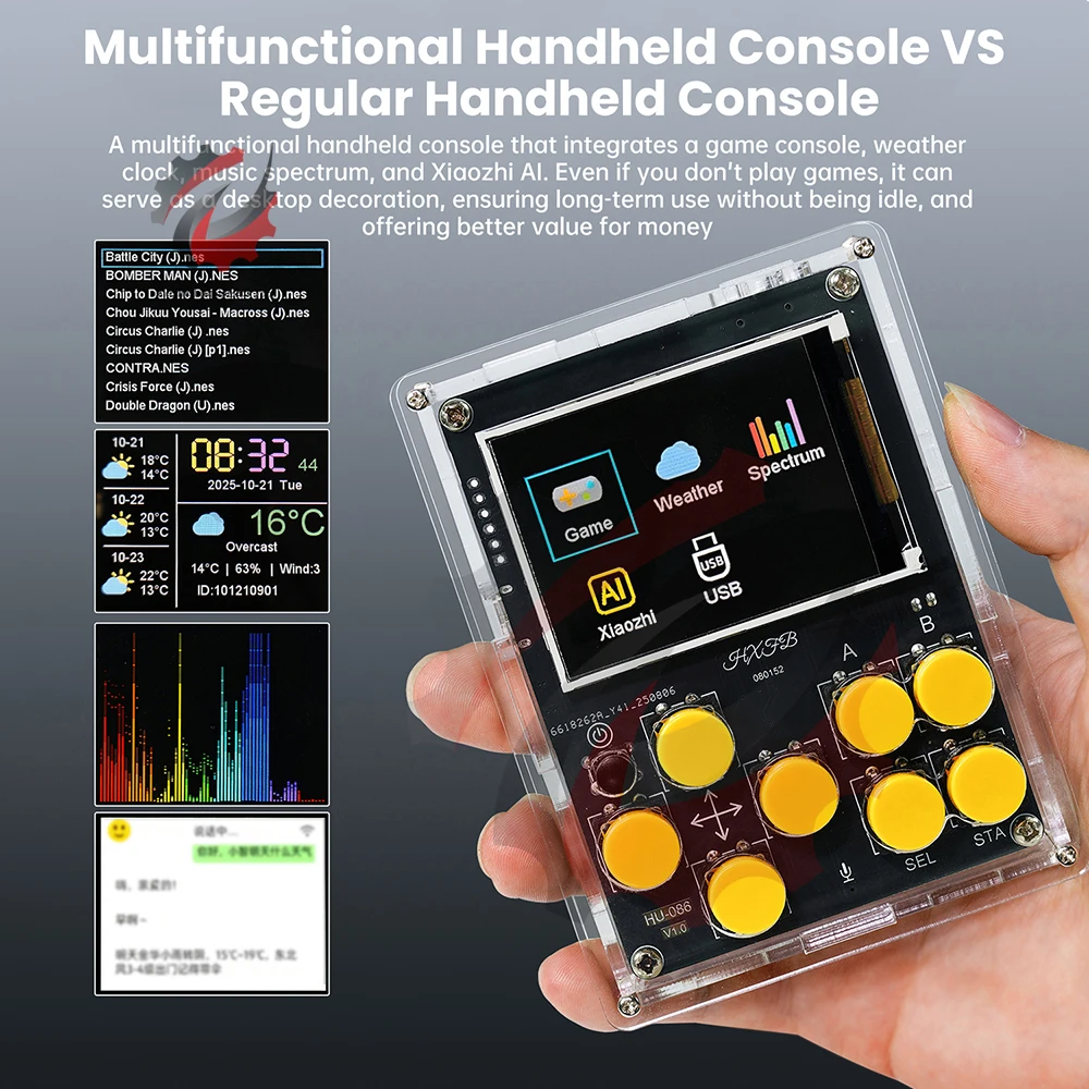 รูปสินค้า ชุดเกม DIY จอ LCD 25 เกม นาฬิกา อุปกรณ์พกพา