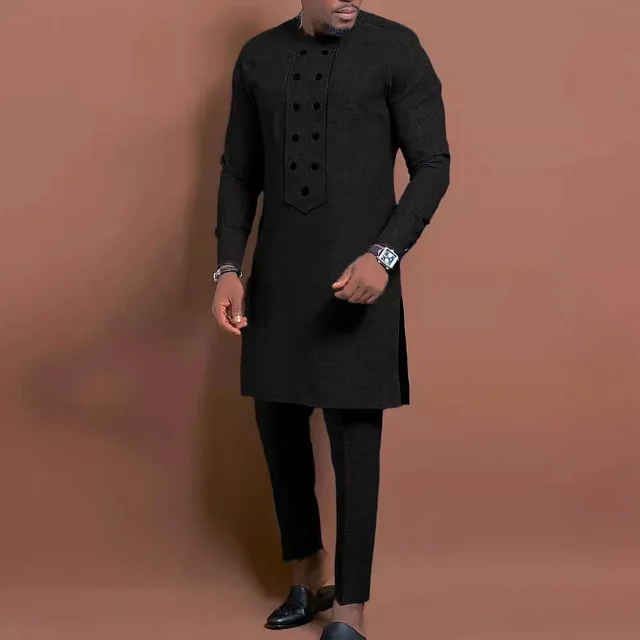 Kelechi Long Sleeve Button Outfit - Image 3