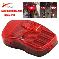 Enhanced LED Rear Rack Bike Light with Safety Reflectors (Rear Light 3)