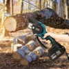 8 Inch Brushless Chain Saw Mini Handheld Pruning Chainsaw Woodworking Electric Saw Cutting Power Tool for Makita 18V Battery 4