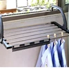 Stainless Steel Multifunctional Folding Balcony Shoe Rack Windowsill Clothes Towel Drying Hanger Clothes Drying Rack 3