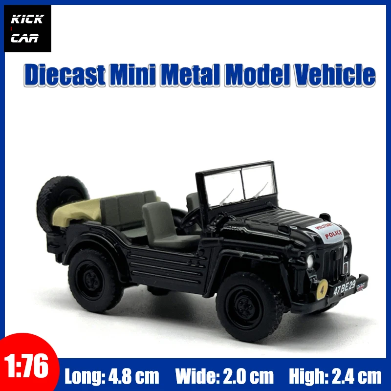 

OXFORD 1/76 Diecast Model Car Champ Military Vehicle Holiday Toy Gifts for Boys Girls Collection Hobby