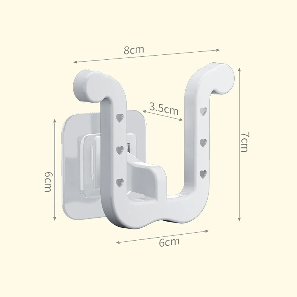 Self-adhesive Slipper Hooks Slippers Racks No-punch Wall Mounted Shoes Storage Rack Drying Hanger Bathroom Shoe Hook Accessories shoe rack,shoe organizer