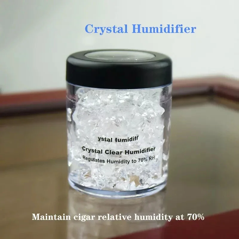 

2024 Cigar Humidor Humidifier Tobacco Moisturizing Pot Cigar Humidifier Crystal Gel Small Humidification Gadgets