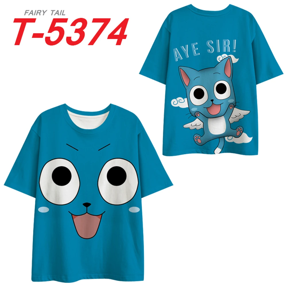 

Anime Fairy Tail T Shirt Male Harajuku Tshirt Hop Hip Funny Streetwear Clothing Tee for Men T-shirt Casual