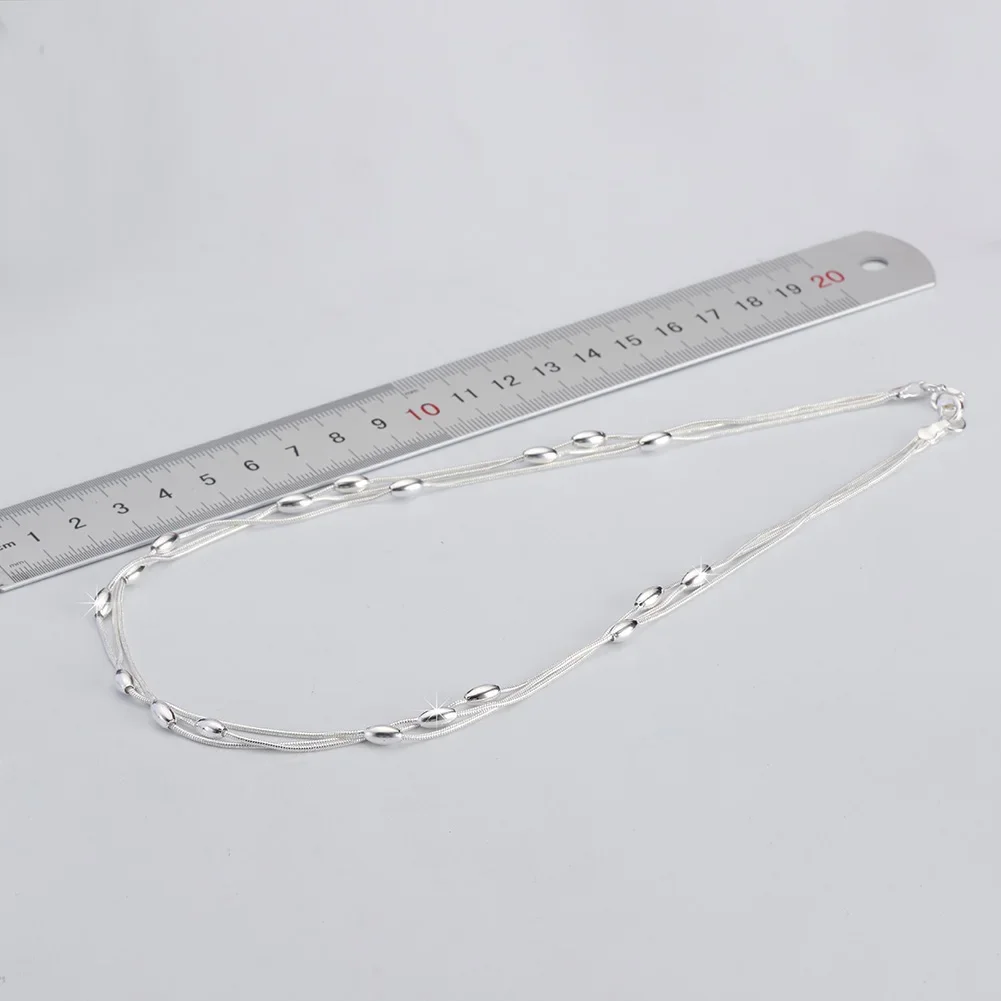925 sterling silver Charms beads Necklace for women luxury fashion party wedding accessories Jewelry Christmas gifts - 4