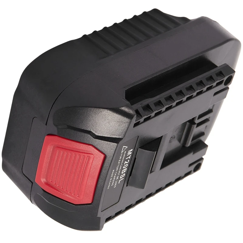 MT20BSL 리튬 이온 배터리 컨버터 어댑터, 마키타 18V BL1830 BL1860 BL1850 BL1840 BL1820, 18V 도구용