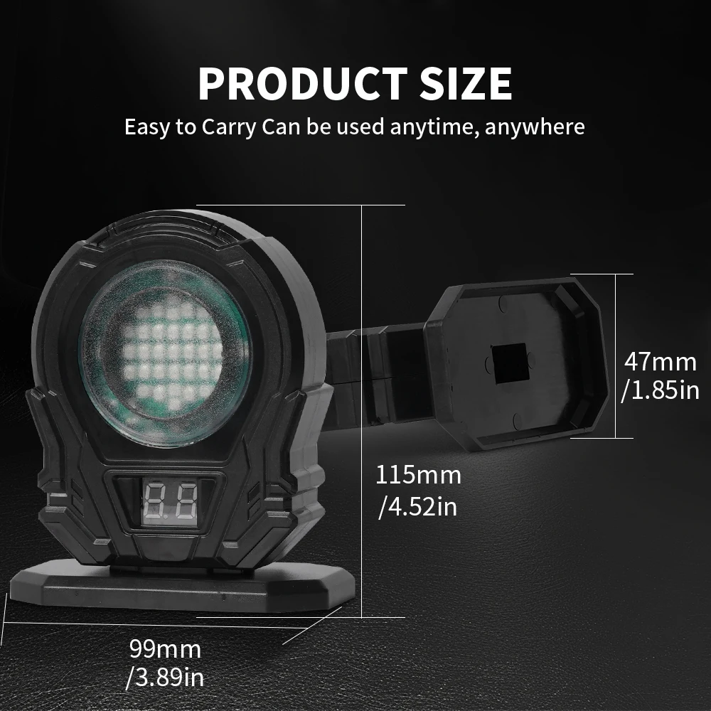 22LR 243 Professional Circular Target Laser Induction Electronic Induction Target Specialized Trainer