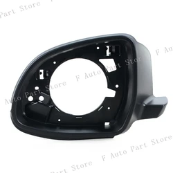 Car Exterior Rearview Side Mirror Frame Housing Case (Matte black left)