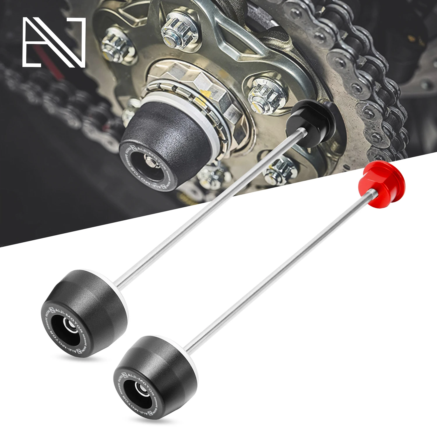 

Motorcycle Accessories Front Rear Wheel Axle Fork Crash Slider for DUCATI HYPERMOTARD 796 821 1100 1100EVO HYPERSTRADA