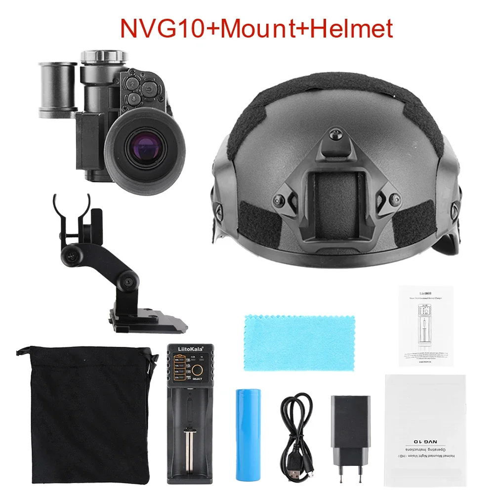 NVG10 Infrared Night Vision Monocular Telescope 1920×1080 WIFI IP66 200m/656ft R