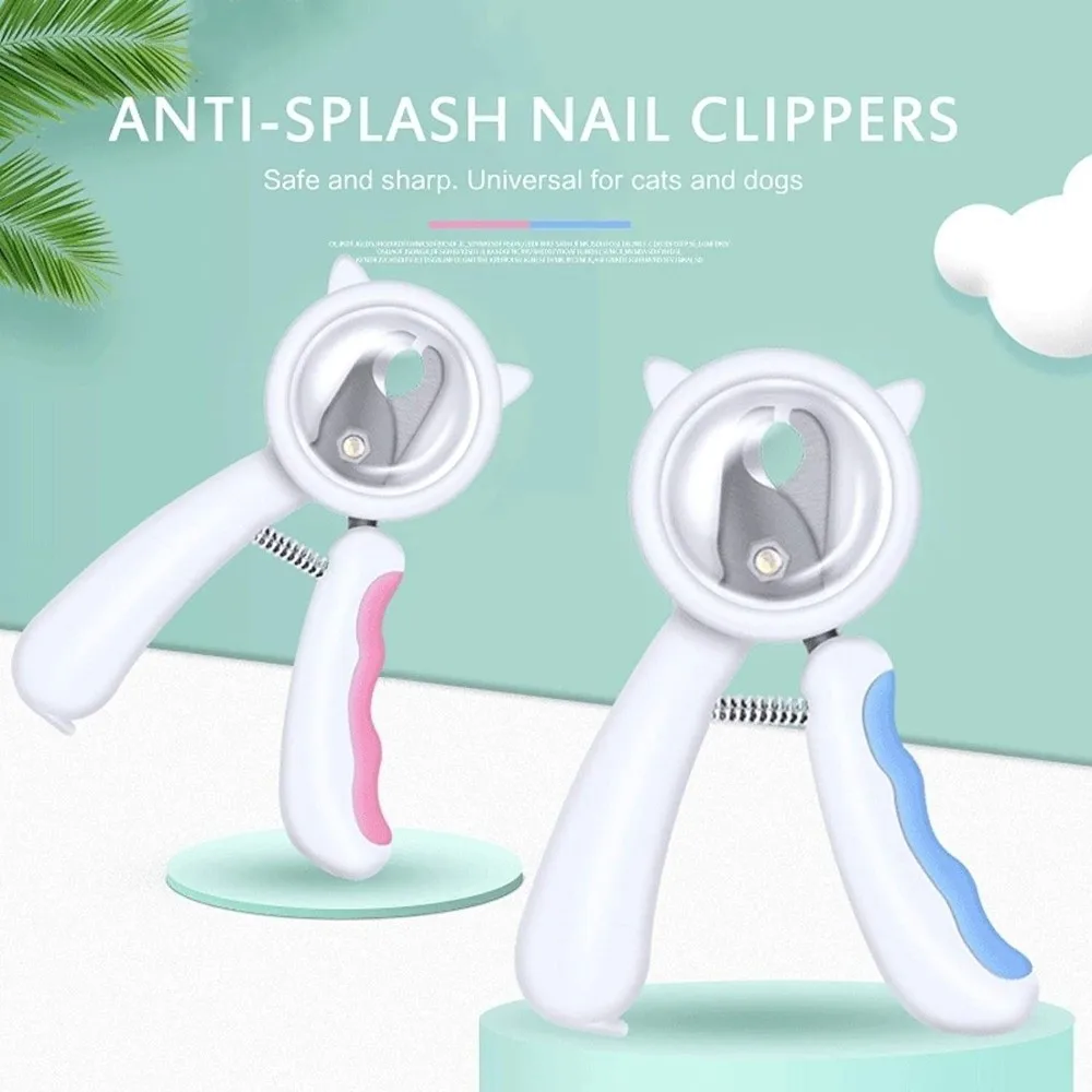 Stainless Steel Pet Nail Clipper for Dogs Cats