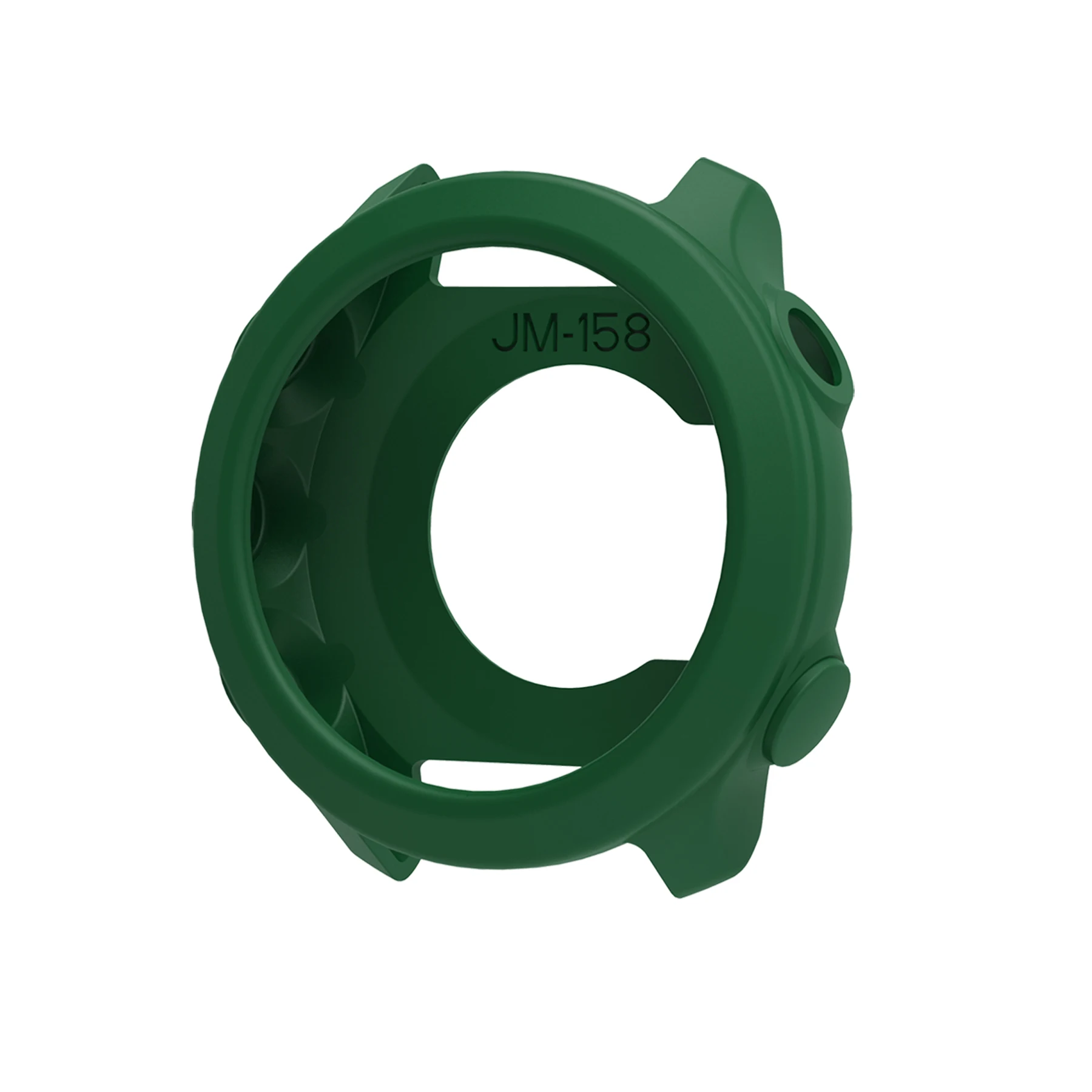 Durable Silicone Strap with Protective Case for Smartwatch Replacement