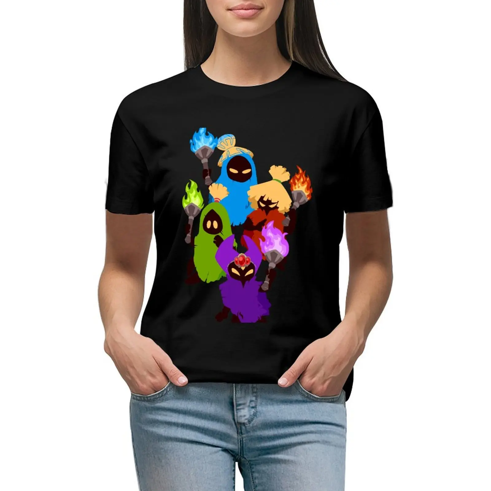 

Poe Sisters T-Shirt customs design your own vintage cute clothes white t-shirt dress for Women sexy