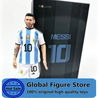 ⁦مجسم ليونيل ميسي منتخب الأرجنتين رقم 10 بمفاصل متحركة بطول 30 سم | Figland 1/6 Lionel Messi Argentina No.10 Articulated Action Figure 30cm⁩ - الصورة ⁦3⁩