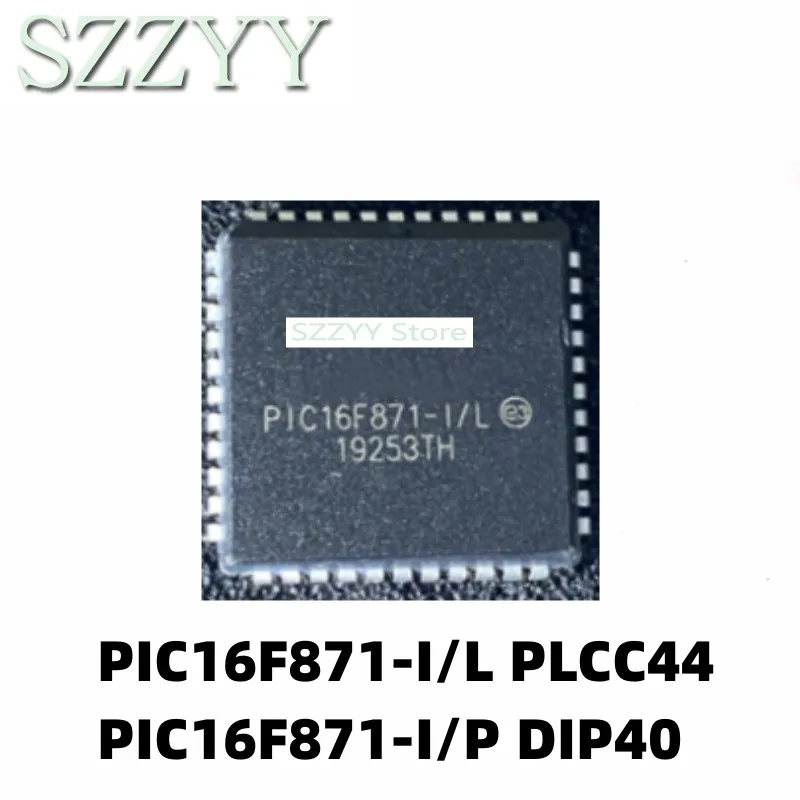 1 Pz Pic16F871 Pic16F871-I/L Plcc44 Pic16F871-I/P Dip40 Microcontrollore