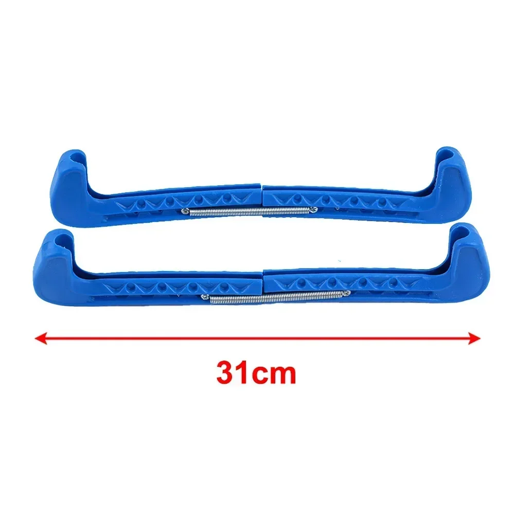1 paire de protections pour patins à glace, protections réglables pour la lame, protège-lames pour patins de hockey sur glace 31 x 6 x 1,8 cm (rose