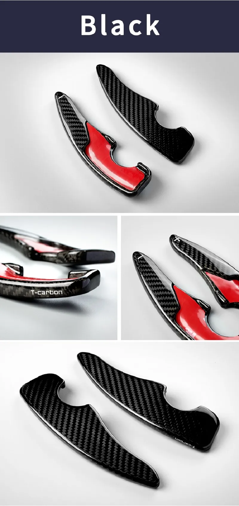 Car Accessories Steering Wheel Shift Paddle Shifter For Subaru BRZ For Toyota GT86 Carbon Fiber Extension Paddle Shifters