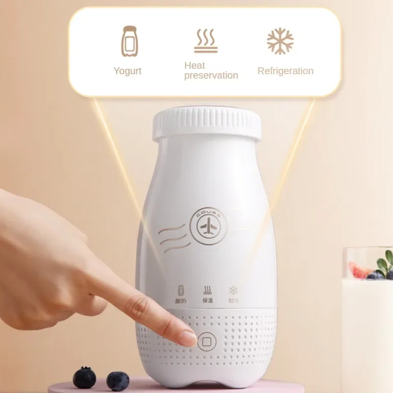 Nový jogurt tvůrce stroj automatický refrigeration 250ml přenosné homemade jogurt 50 stupňů izolace kuchyň přístroj 요거트 메이커