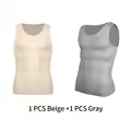 Gray and Beige