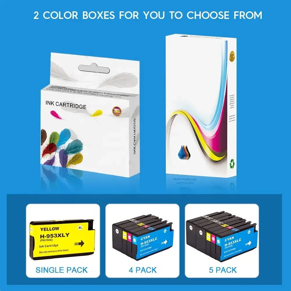 HP OfficeJet Pro 9010 9015 Printer Premium Compatible Color Inkjet Ink Cartridge 963XL 967XL 963 967 XL