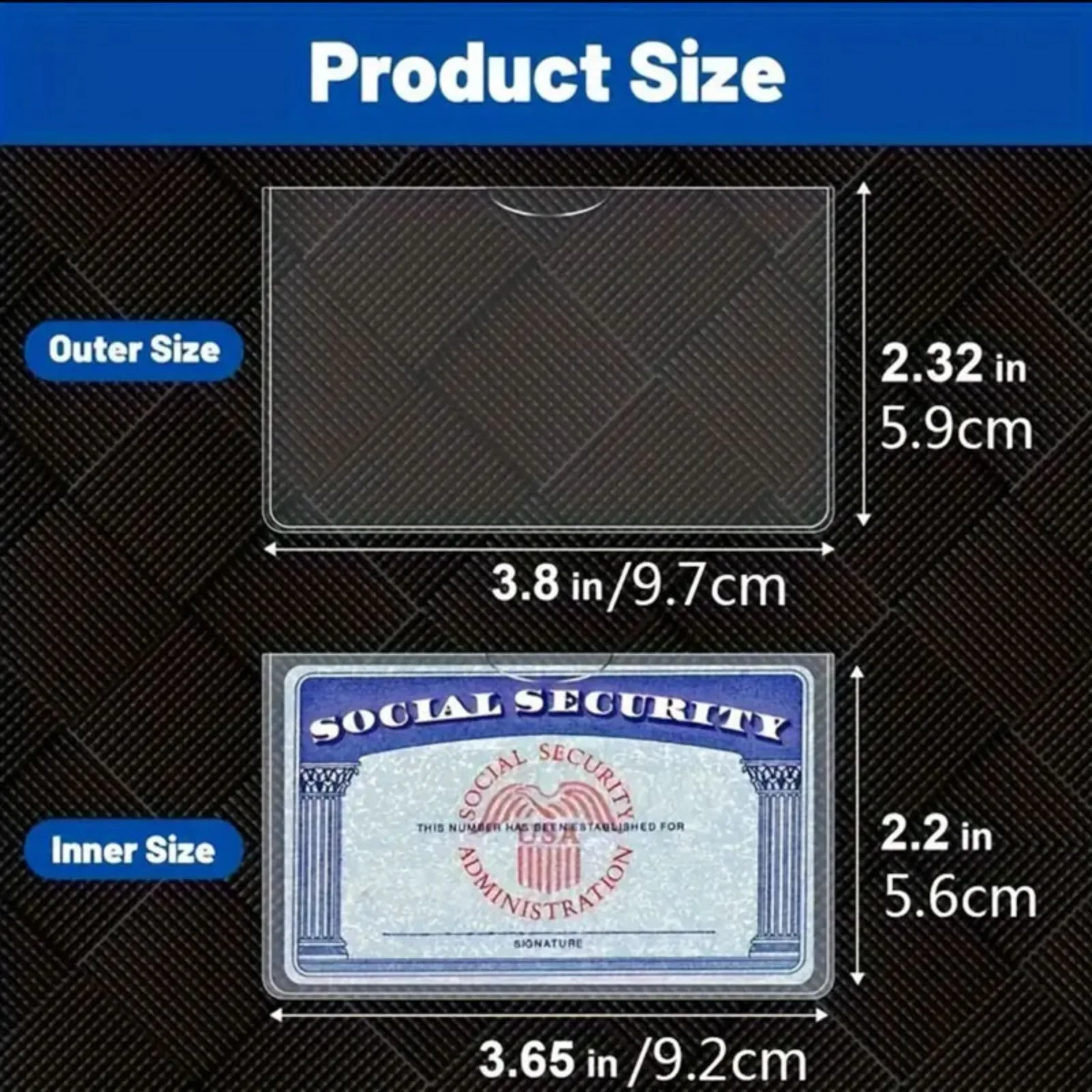 10/20pcs Social Security Card Covers Pvc Transparent Card Covers Protective Cover Wallet Credit Clips License Holder Wallet Card Holder Card Holder Credit Card Holder Card Wallet Id Card Holder Id Card Case Wallet Card Bag Business Card Holder Document Card Wallet Card Sleeve