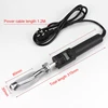 Digital display Adjustable Temperature Electric Soldering Ironing Machine Heat Press Bag Leather Craft Dry Iron Wrinkle Removal 2