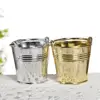 2Pcs Biscuit Storage Bucket Anti-deform Candy Storage Bucket Delicate Elegant Decorative Biscuit Storage Bucket Anti-wear 2