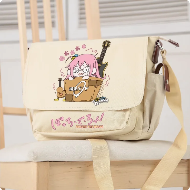 

Anime BOCCHI THE ROCK! Gotoh Hitori Cosplay Casual Oxford Messenger Bag Schoolbag Shoulder Bag Student Teenage Gift B065