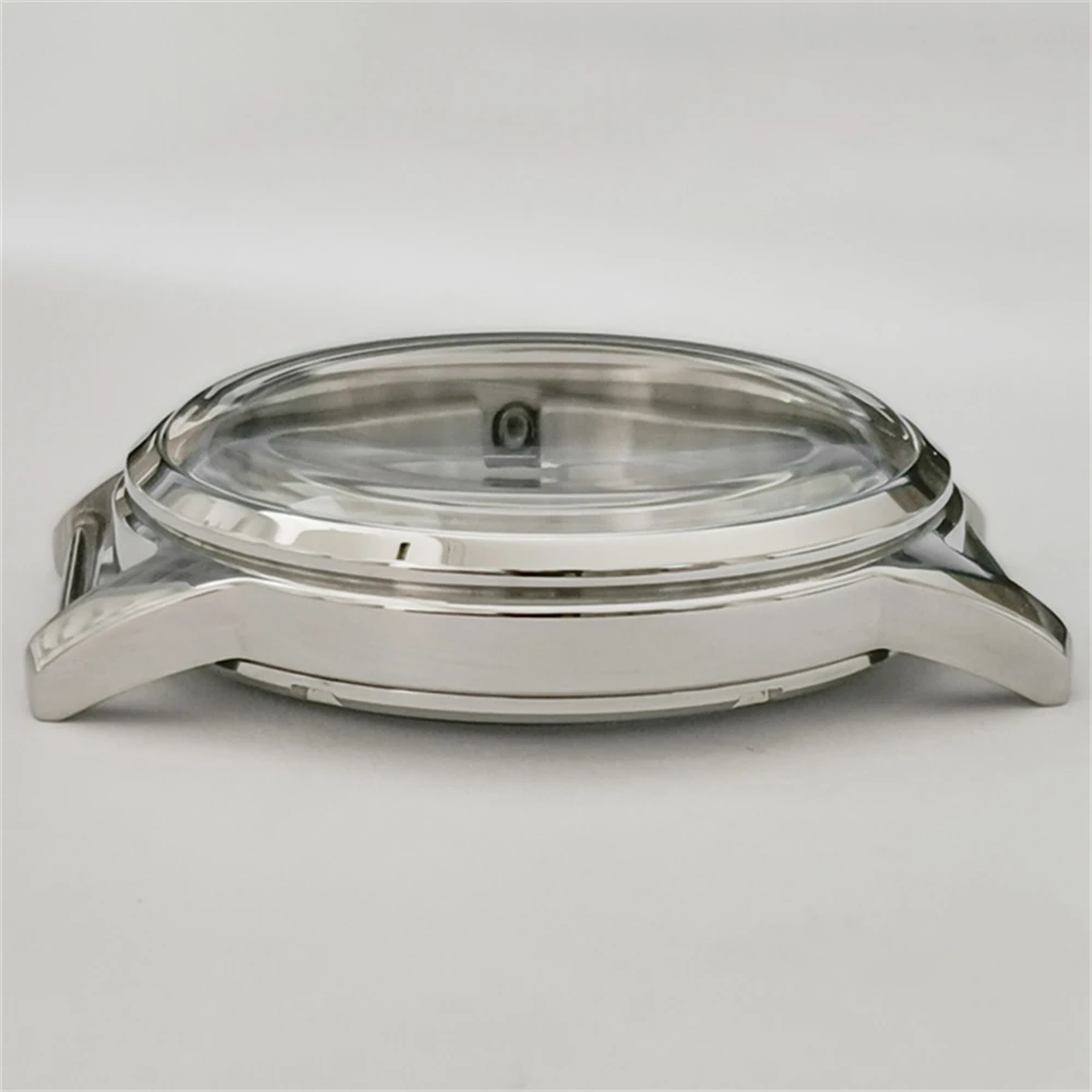 NH35 Case 40mm Stainless Steel Case Waterproof Mineral Glass Watch Cases for NH38/NH35/NH36/4R/7S Movement Fits 35mm Dial