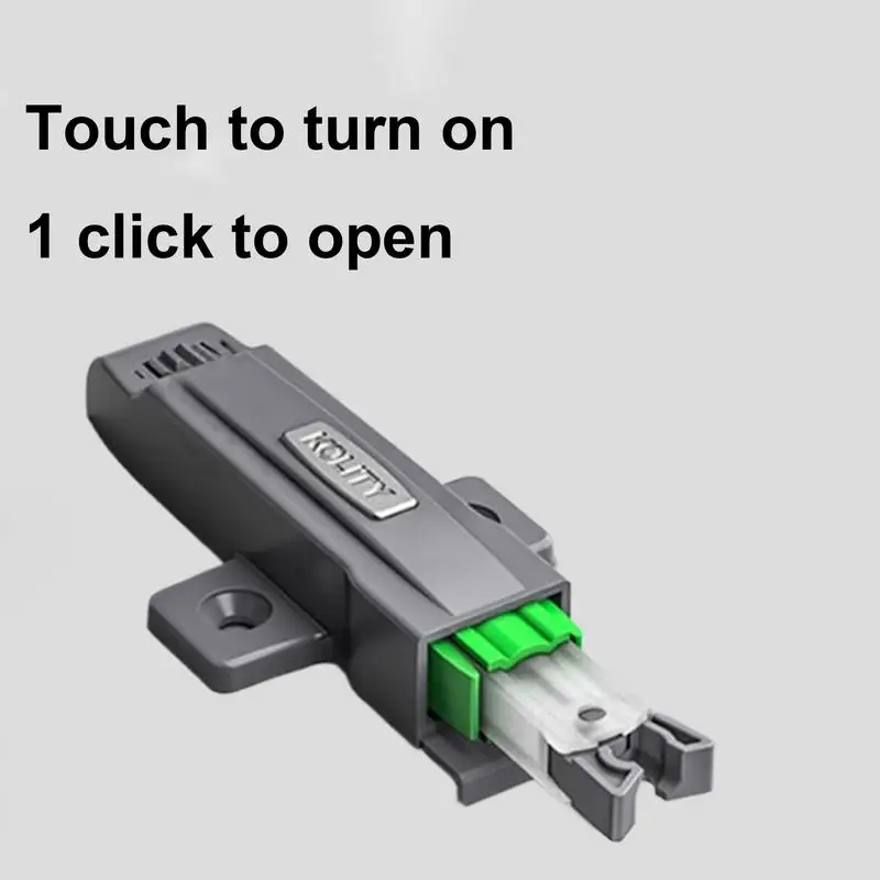 Cabinet Touch Latch Heavy Duty Door Rebound Latch Multi-Purpose Self-Locking Bouncer For Cabinet Doors Wardrobe Doors Drawers