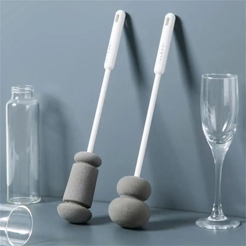 

Щетка для чистки, новая кухонная многофункциональная подвесная Бытовая Посуда с длинной ручкой, щетка для стеклянной чашки, пластиковая щетка