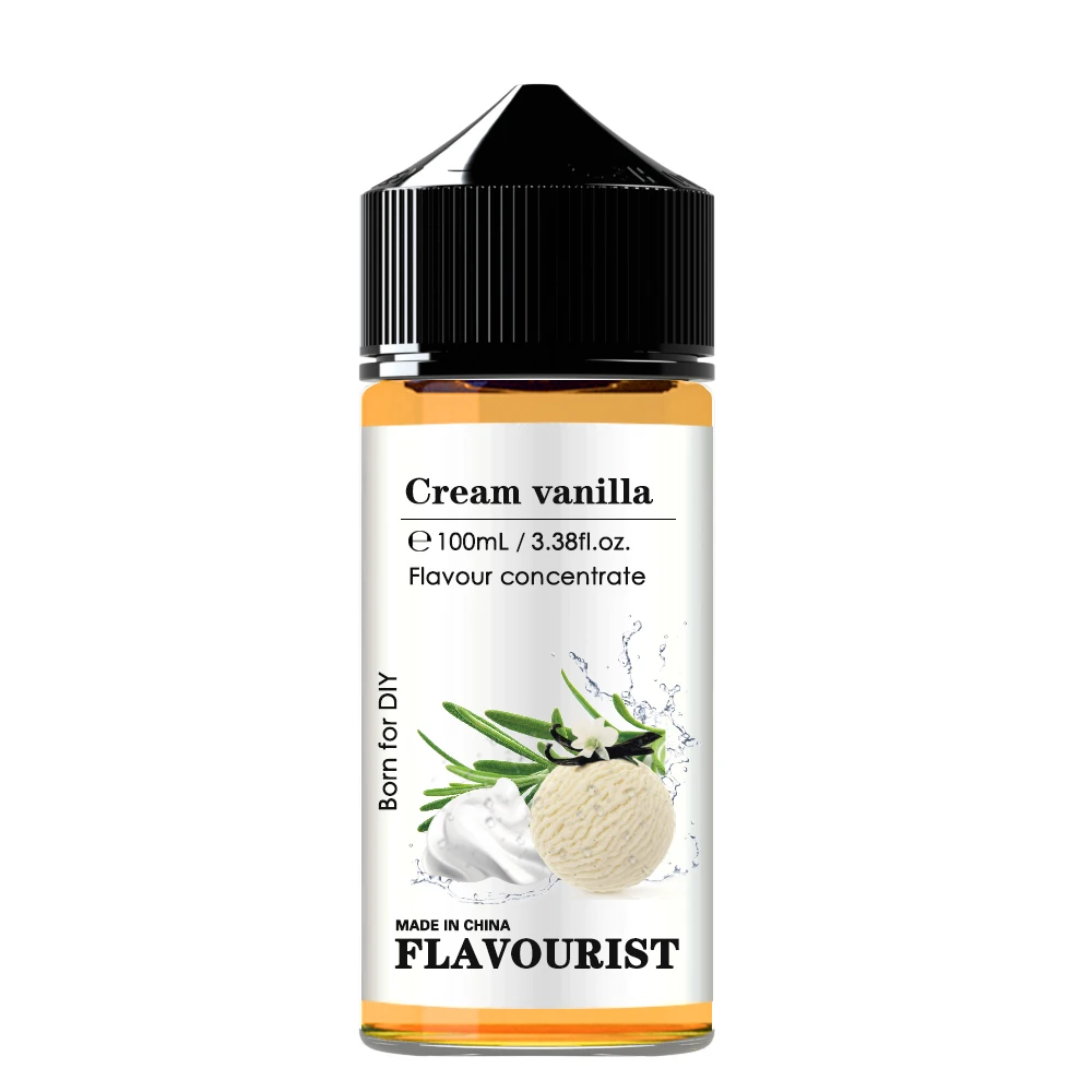FLAVOURIST Creamy Vanilla aroma flavoring Water solubility E flavors concentrate for wape DIY Liquid essential oil flavoring