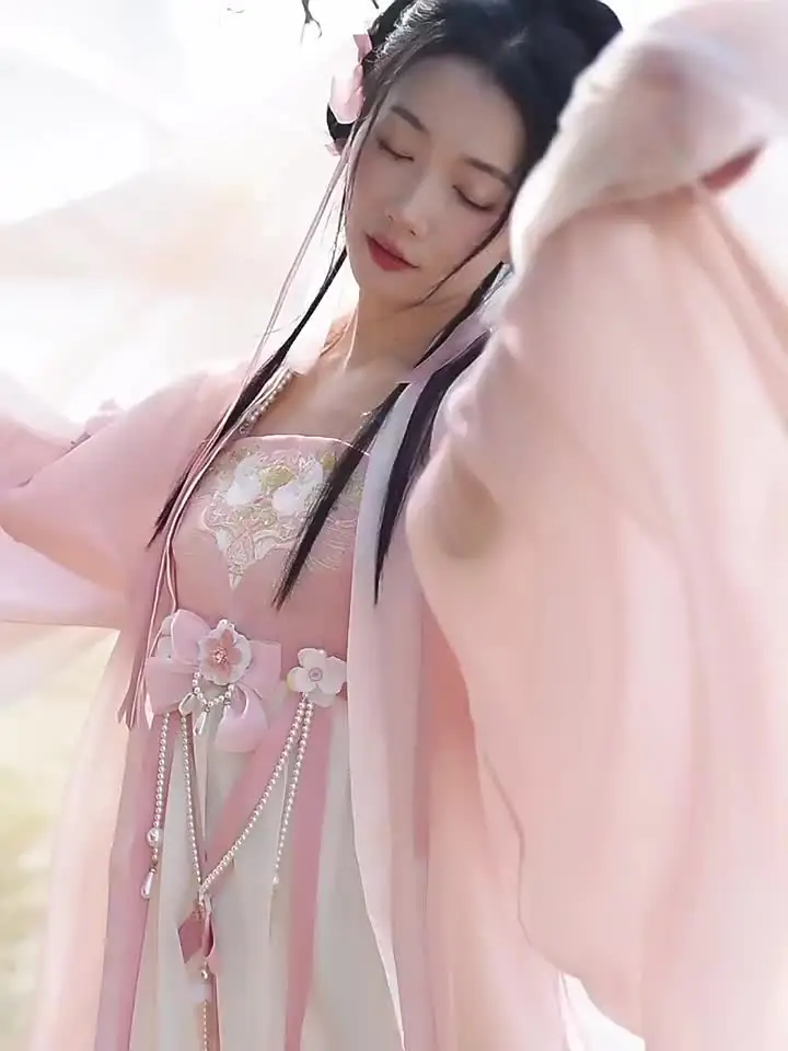 Оригинальная женская свежая юбка Chebula Hanfu с элементами Han полный комплект новых