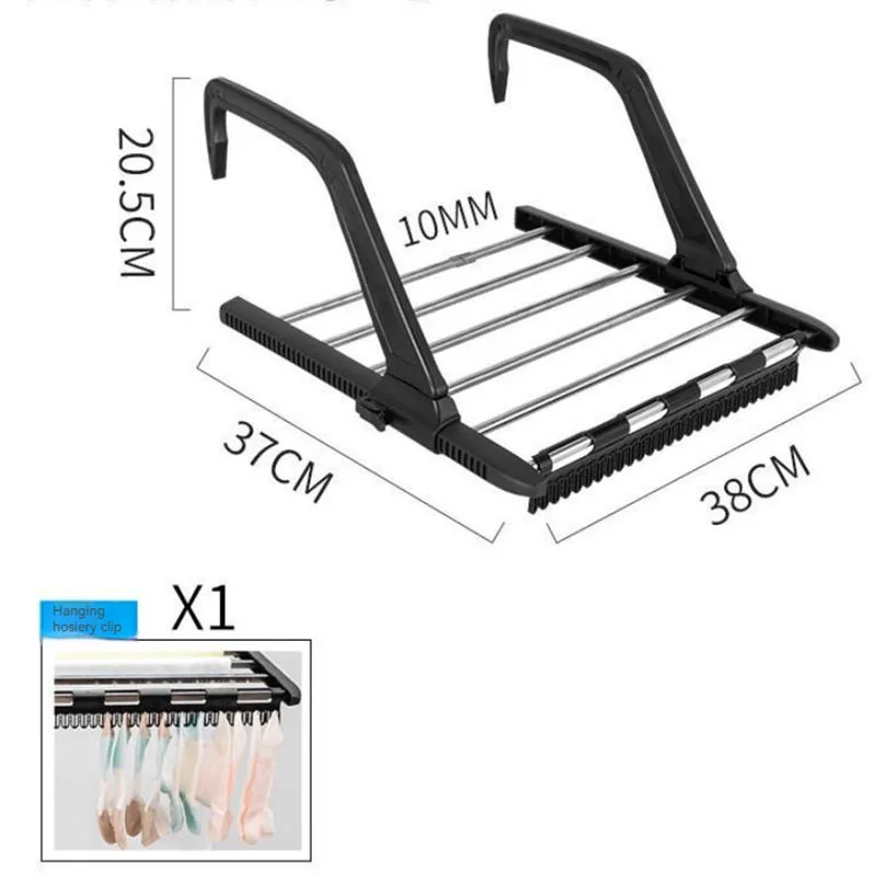 Folding Shoes Towel Radiator Towel Clothes Folding Rod Clothes Rack