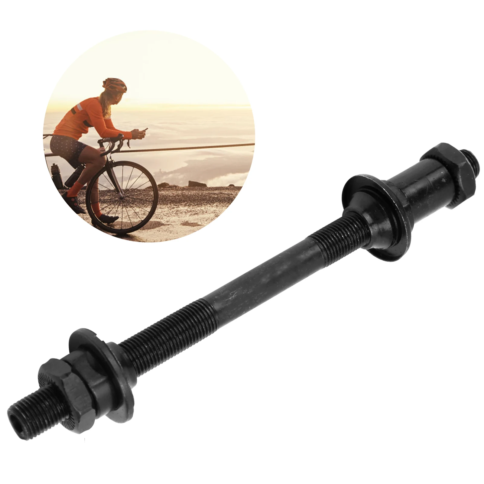 Fahrradzubehör Fahrradnabenwelle Mountainbike Hohlnabenwelle Schnellspanner Stahlnabenachse Fahrradzubehör Stahlnabenachse – Detail 5