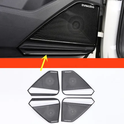 

For Volkswagen Tiguan L 2017-2021 High-quality stainless steel car door horn trim cover anti-scratch protection car accessories