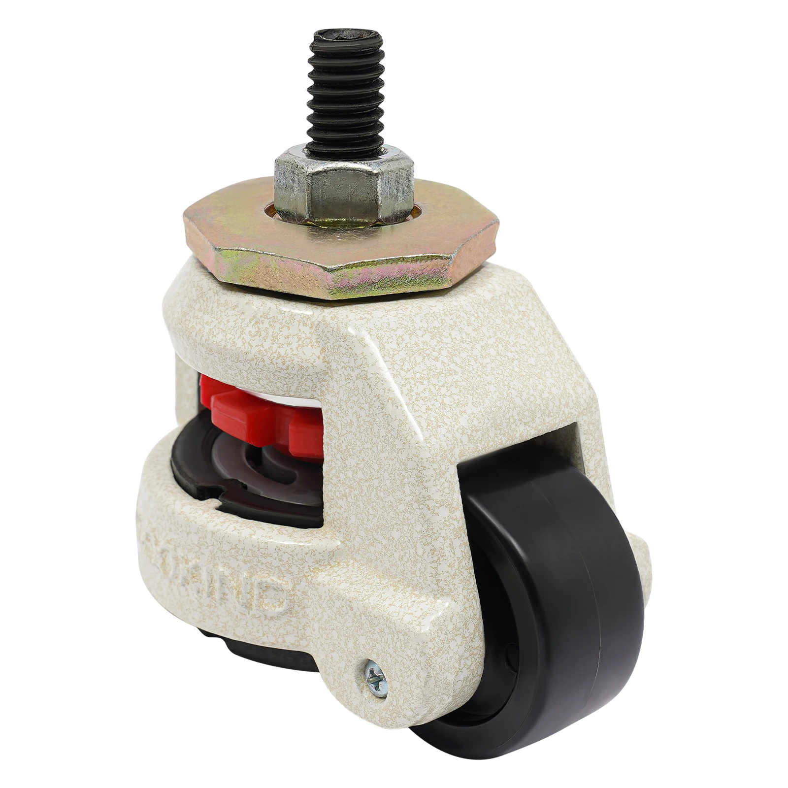 4PCS Caster Castor Wheels Industrial Heavy Duty Leveling Adjustable Wheels Nylon Wheel GD-60S/80S