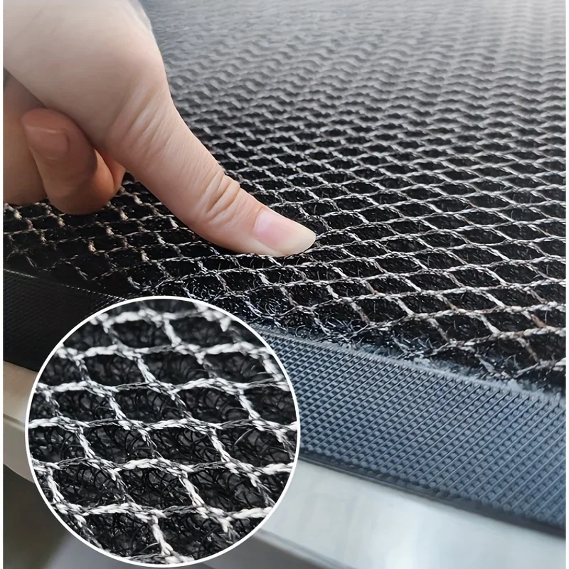 Description Picture 6 of itemRubber Doormat Non-Slip Water-Resistant Elastic Mesh Welcome Mat for Indoor and Outdoor Use Easy To Clean Hand Wash